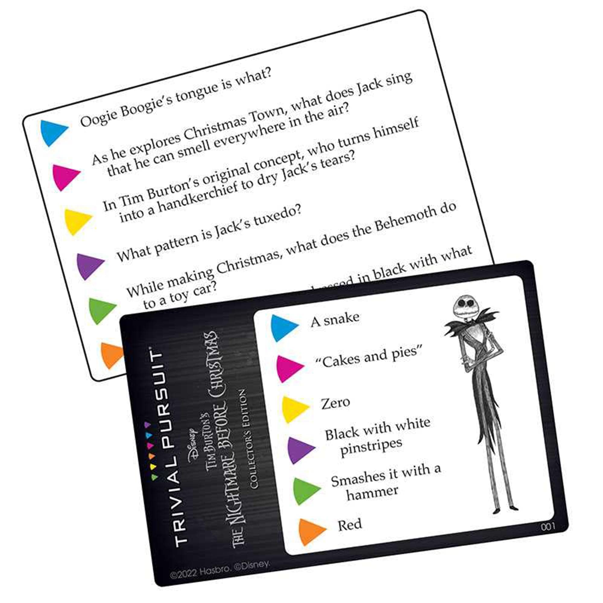 TRIVIAL PURSUIT: Disney Tim Burton’s The Nightmare Before Christmas | Collectible Trivia Board Game Featuring 420 Questions from Classic Stopmotion Film | Officially-Licensed Disney Game & Merchandise