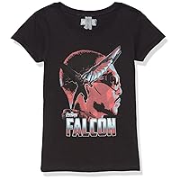 Marvel Girl's Falcon SIL T-Shirt