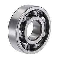 uxcell 6305 Deep Groove Ball Bearings 25mm Bore 62mm OD 17mm Thick CN Open Type Chrome Steel