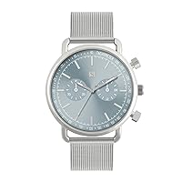 Spirit Men's Analog Quartz Watch with Stainless Steel Strap ASPG55