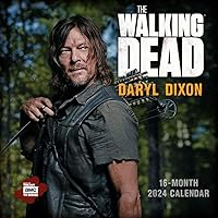 The Walking Dead 2024 Wall Calendar by Daryl Dixon, 12