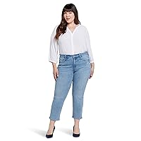 Nydj Womens Plus Size Marilyn Ankle In Lakefront