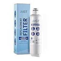 Mist Ultra Clarity Pro Water Filter Replacement compatible with Bosch BORPLFTR50, Refrigerator Water Filter compatible with BORPLFTR55, 12033030, 11032531, WFS200MF, RA450022, REPLFLTR55 (1 pack)