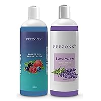 Combo Of Radiant Glow Shower Gel And Lavender Body Wash For Soft And Smooth Skin (300 ML) - PZ-34