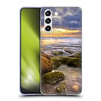 Head Case Designs Officially Licensed Celebrate Life Gallery Star Coral Beaches Soft Gel Case Compatible with Samsung Galaxy S21 5G