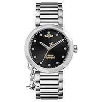 Vivienne Westwood Poplar Ladies Quartz Watch with Leather Strap or Stainless Steel Bracelet