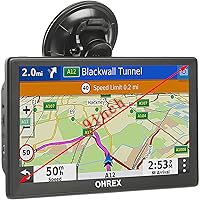 N900 GPS Navigator for car, GPS Truck Navigatior with 9 inch, 2024 Map (Free Lifetime Updates), Trucker GPS for Semi Truck, GPS Truck Commercial Drivers, Custom Truck Routing