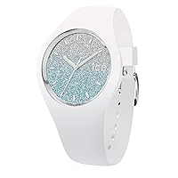 ICE lo White Blue - Women's Wristwatch with Silicon Strap