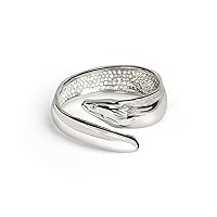 Moray Eel Ring Sterling Silver For Women And Men - Sea Life Ring For Scuba Divers, Gifts For Divers