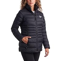 Reebok Women's Jacket - Lightweight Puffer Parka Coat – Casual Jacket for Women (S-XL)