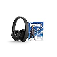 PlayStation Gold Wireless Headset Fortnite - PlayStation 4