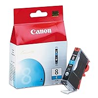 Canon Cli-8 Ink Cartridge, Cyan - in Retail Packaging