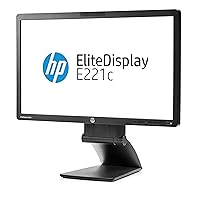 HP 4494982 EliteDisplay E221C Monitor, Black, 21.5