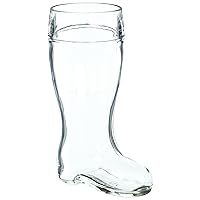 Glass Beer Boot, 0.5L, Clear,5674