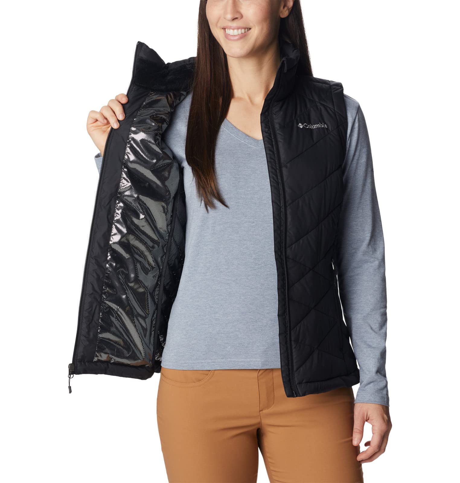 Columbia Women's Heavenly Water Resistant Insulated Vest