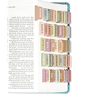 Bible Tabs for Women & Men, Laminated Bible Tabs for Study Bible, Boho Theme Bible Tabs for Easy Navigation, Simplify Your Bible Reading Experience with Easy-to-Use Indexing Tabs