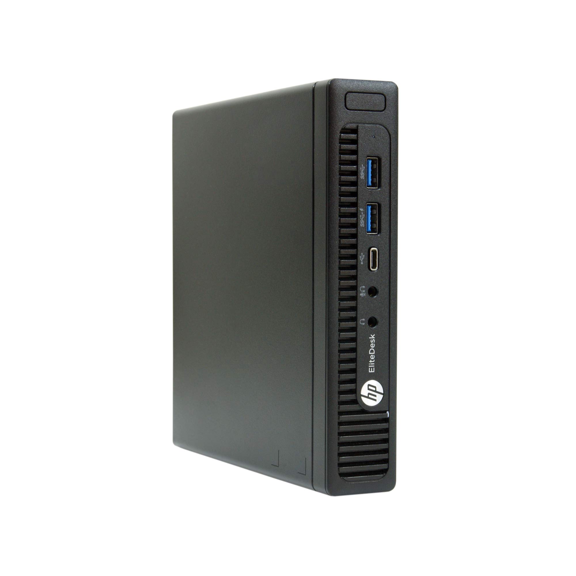 HP EliteDesk 800 G2 - Mini Desktop, Core i5 6500T 2.5 GHz, 16GB RAM, 480GB Solid State Drive, Windows 10 Pro 64bit, (Renewed)