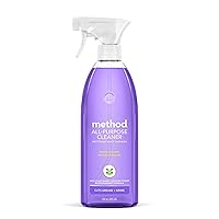All-Purpose Cleaner Spray, French Lavender, Plant-Based and Biodegradable Formula Perfect for Most Counters, Tiles and More, 28 Fl Oz, (Pack of 1)