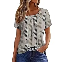 Blouses for Women Business Casual Ladies Summer Tops and Blouses 2024 White Dress Shirt for Women Your Orders Deal of The Day Prime Today Spring Blouses 34-Light Gray Small