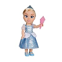 Disney Princess D100 My Friend Cinderella Doll 14 inch Tall Includes Removable Outfit, Tiara, Shoes & Brush