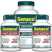 Genacol Fast-Acting Acute Pain Relief Supplement Collagen Joint Supplement