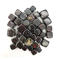 XN216 100g Beautiful Natural Tumbled Red Obsidian Crystal Polished Stone Reiki Healing Natural Stones and Minerals Natural