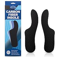 Carbon Fiber Insole Morton's Extension Orthotic, FAKILO 1 Pair Rigid Foot Support Insole Insert for Hallux Rigidus, Turf Toe, Hallux Limitus - 255 mm - Women's Size 10-10.5, Men's 9-9.5
