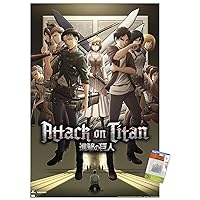 Trends International Attack on Titan: Season 3 - Group Wall Poster, 22.375