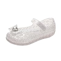 Toddler Jelly Shoes Girls Jelly Shoes Little Girl Shoes Girls Sandals Flat Dress Flower Girl Party for Toddler Girls