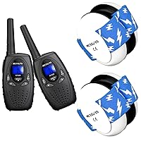 Retevis RT628 Walkie Talkies for Kids(2 Pack) with EHN008 Baby Earmuffs(2 Pack),Boys Kids Walkie Talkie,Kids Toys for 6-12 Year Old Boy Girl,Baby Ear Protection for Less Than 18 Months