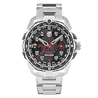 Luminox - ICE-SAR Arctic XL.1202 - Mens Watch 46mm - Military Watch in Silver/Black Date Function - 200m Water Resistant - Sapphire Glass - Mens Watches - Made in Switzerland