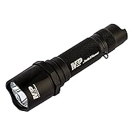 Smith & Wesson M&P Delta Force MS 2xCR123 1050 Lumen Flashlight with 4 Modes, Waterproof Construction and Memory Retention for Outdoor, Tactical and Shooting