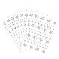  500pcs Glitter Star Stickers for Envelopes Sparkling
