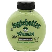 Inglehoffer Wasabi Horseradish, 9.5 Ounce Squeeze Bottle (Pack of 6)