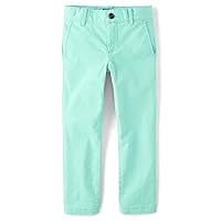 The Children's Place Boys' Stretch Skinny Chino Pants, Whirlwind Blue, 6