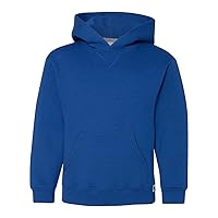 Russell Athletic Youth Dri Power Hooded Pullover Sweatshirt, Royal ,Large