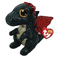 TY T36321 GRINDAL Dragon W/Horn-Beanie BOOS, Multicolored