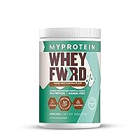 Myprotein - WHEY Forward - Animal Free Protein Powder - Support Muscle Recovery - Vegan Drink Mix - Lactose, Sugar Free - Creamy Mint Choc. 1.2 Lb (20 Servings)