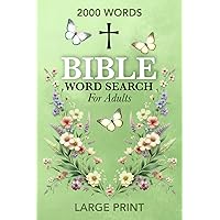 Bible Word Search Large Print: Inspiring Christian Wordfind Puzzles for Adults, Women, and Seniors. (Words of Wonder!) Bible Word Search Large Print: Inspiring Christian Wordfind Puzzles for Adults, Women, and Seniors. (Words of Wonder!) Paperback