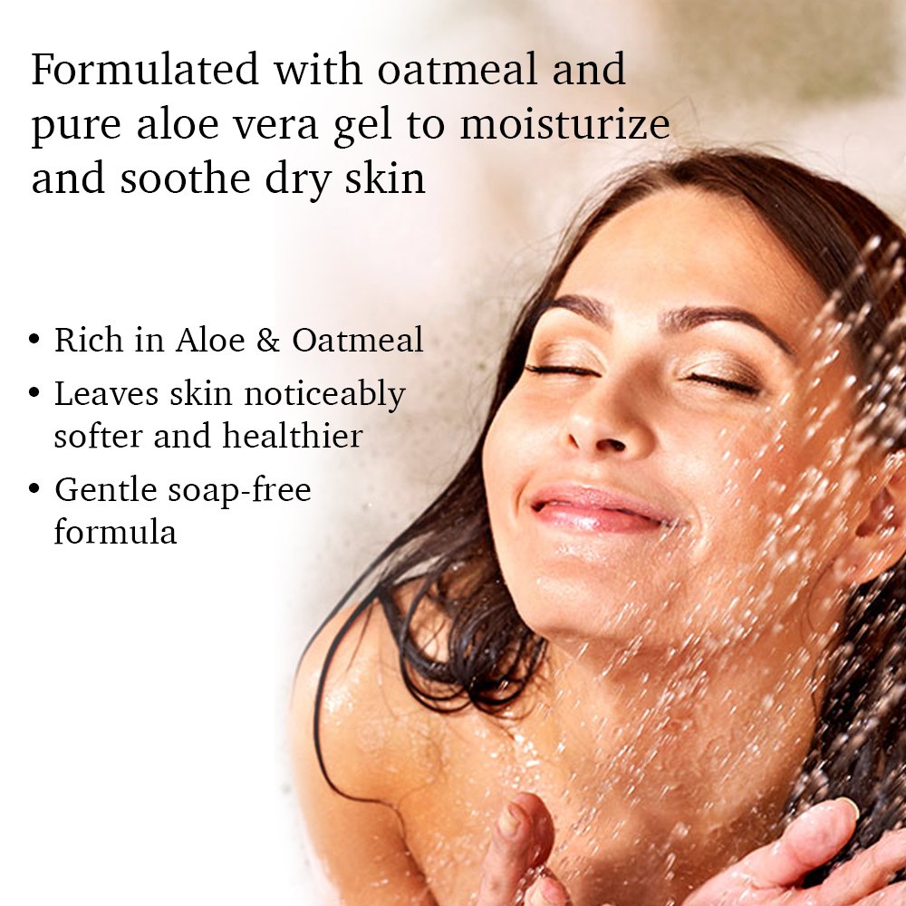 ShiKai - Daily Moisturizing Shower Gel (Coconut, 12 oz) | Gentle Soap-free Formula | With Aloe Vera & Oatmeal for Soft, Healthy Skin | Dry Skin Relief
