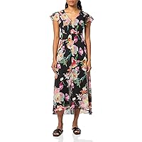 Adrianna Papell Women's Floral Printed Jumpsuit