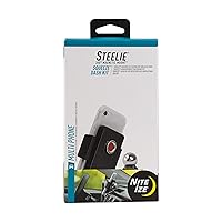 Nite Ize Steelie Squeeze Dash Kit - Magnetic Cell Phone Holder for Car Dashboard - Phone Mount - Adjustable Phone Holder for Cars - Compatible with Apple MagSafe iPhones and Accessories