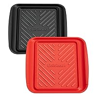 Cuisinart Grilling Prep and Serve Melamine Trays - Small - CPK-180 (Pack of 2)