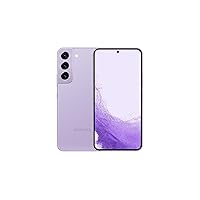 SAMSUNG Galaxy S22 Cell Phone, Factory Unlocked Android Smartphone, 256GB, 8K Camera & Video, Night Mode, Brightest Display Screen, 50MP Photo Resolution, Long Battery Life, US Version, Bora Purple