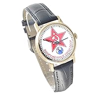 Vintage ZIM Russian Mens Wrist Watch Antique Soviet USSR Watch