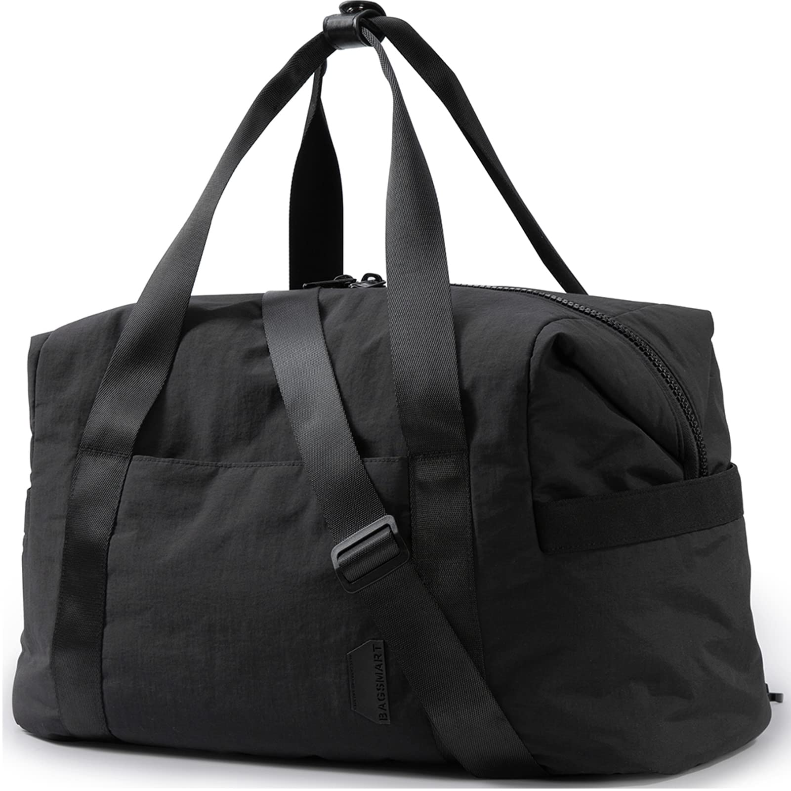 Canvas Travel Bag Large Capacity Duffel Bag With Trolley Sleeve | Shop On  Temu And start Saving | Temu