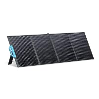BLUETTI Solar Panel PV200D, 200 Watt for Portable Power Station EB3A/EB55/EB70S/AC2A/AC70/AC180/AC200L/AC200MAX/AC300, Foldable Solar Charger with Adjustable Kickstands for RV, Camping, Blackout