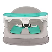 Grow-with-Me 4-in-1 Two-Can-Dine Deluxe Feeding Booster Seat, Space-Saving Design, Infant Booster for 6M+, Toddler Seat for 3Y+