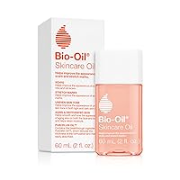 Dry Skin Gel Face Moisturizer and Body Oil for Scars, Stretch Marks, Uneven Skin Tone, 3.4 oz and 2 oz