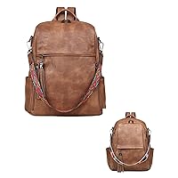 FADEON Backpack Purse for Women and Womens Backpack Purse with Laptop Compartment